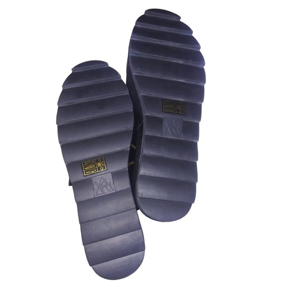 YRU Karma Hi PRIDE Rainbow Black Platform Boots Size 10 with Box HTF - Picture 11 of 13